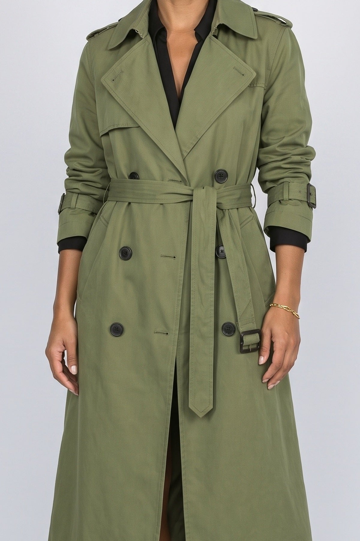 Trench Coat, fabric detail