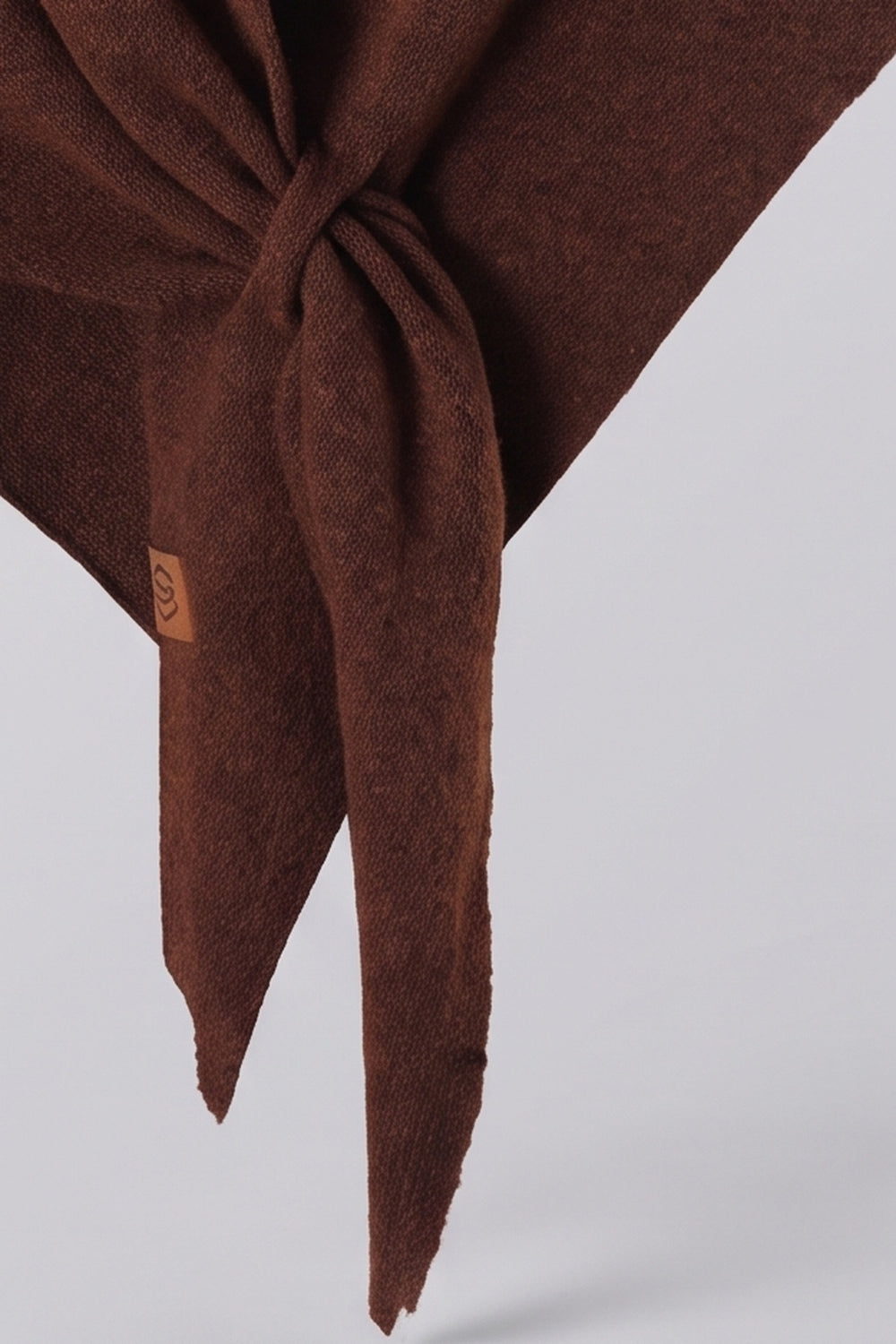Knit Winter Scarf, fabric detail