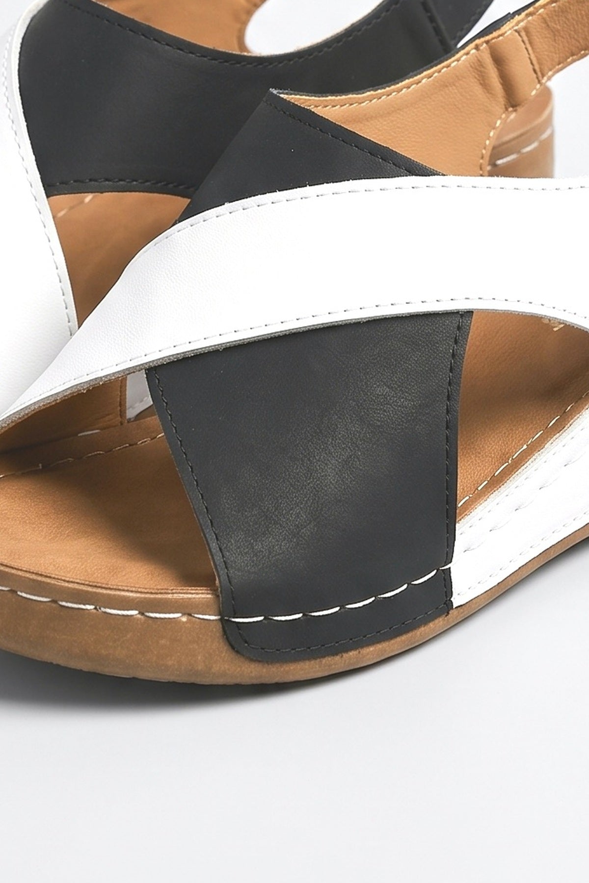 Platform Sandals, fabric detail