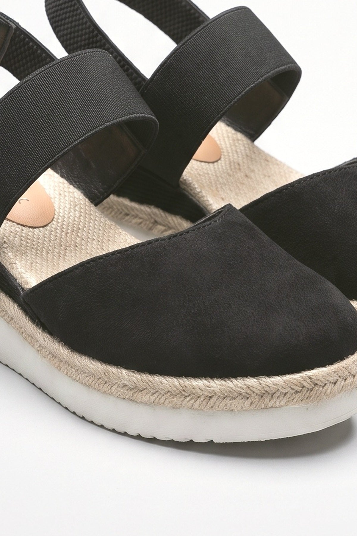 Platform Sandals, fabric detail