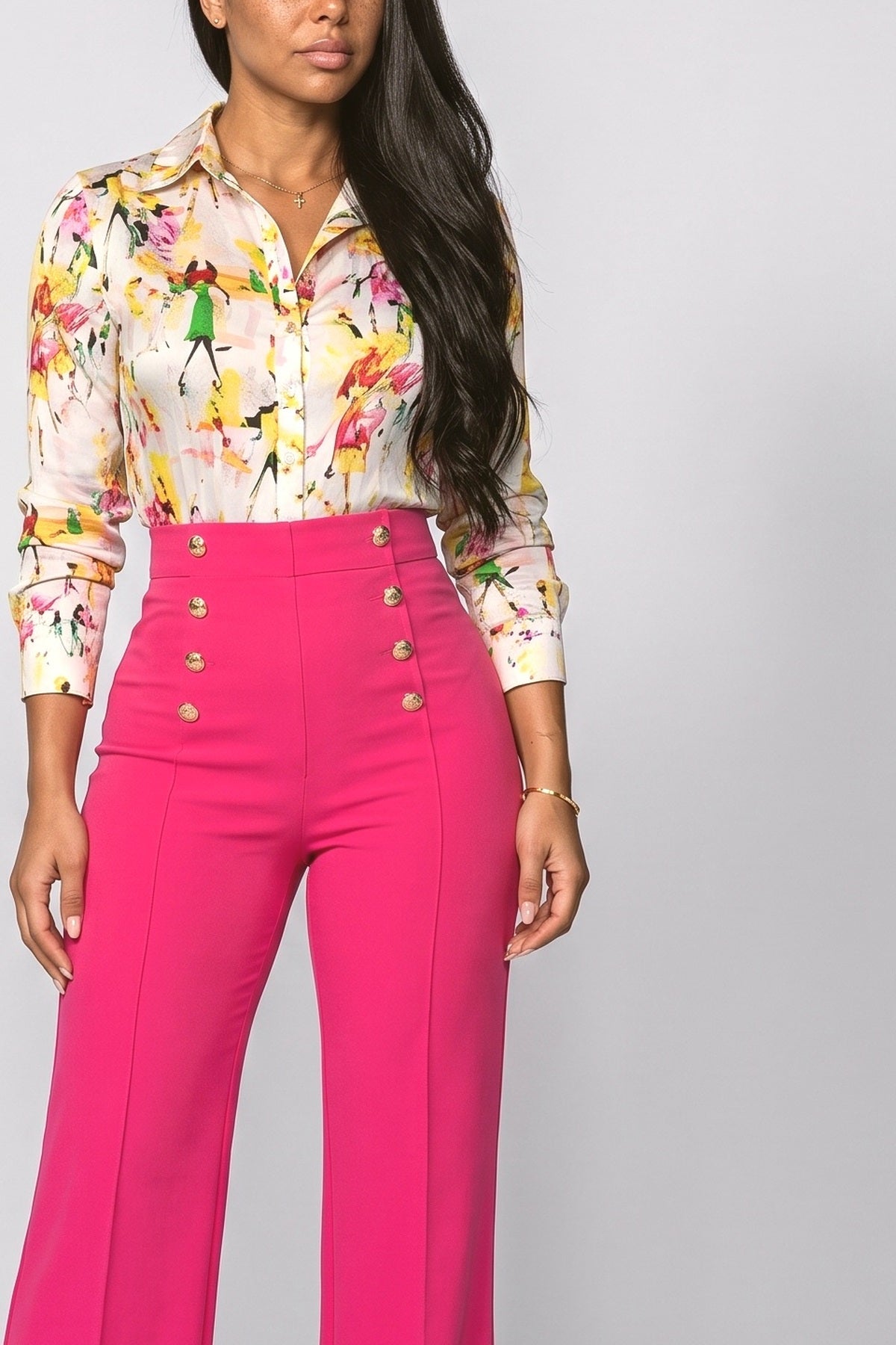 Wide Leg Pants, fabric detail