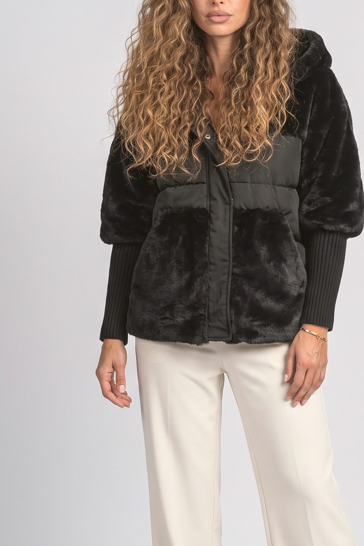 Oversized Denim Jacket, fabric detail