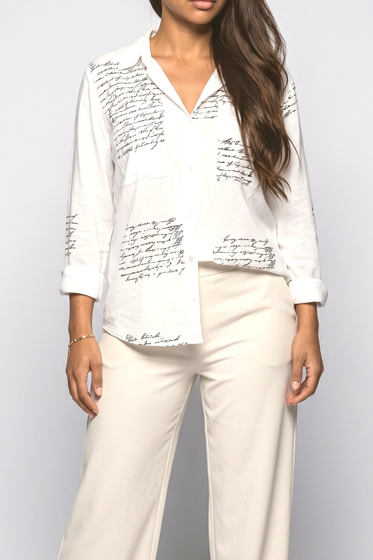 Blouse, fabric detail