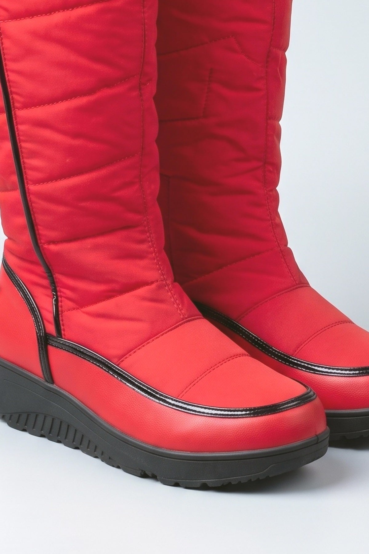 Knee High Boots, fabric detail