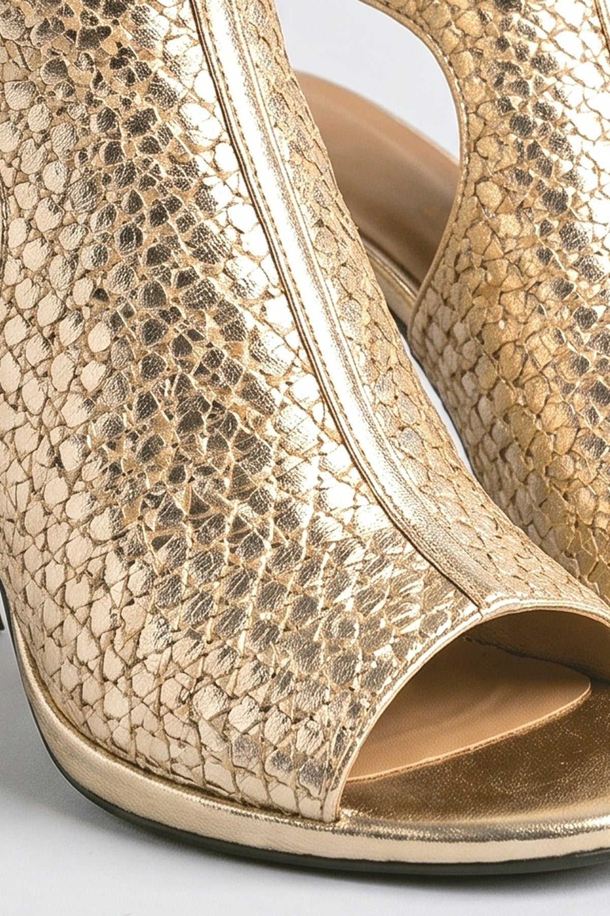 Platform Sandals, fabric detail
