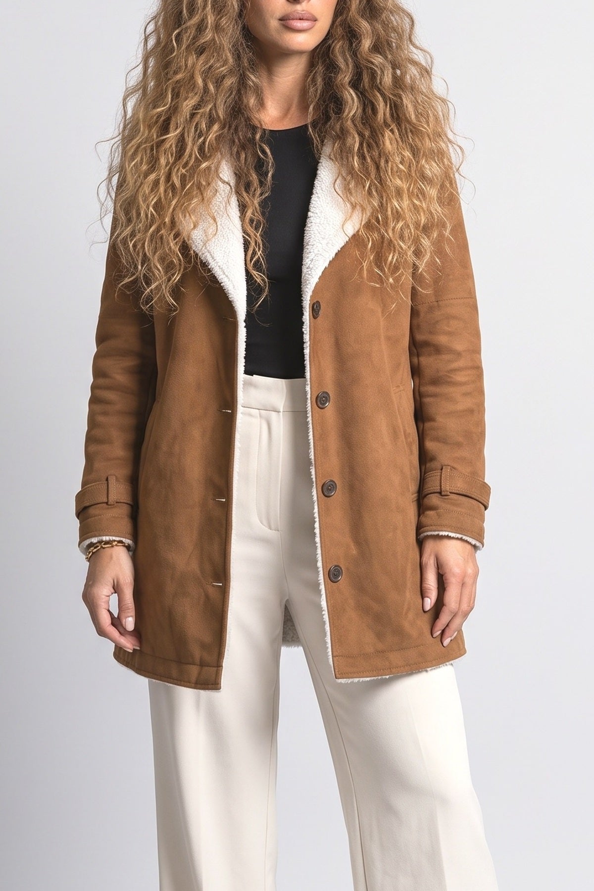 Wool Coat, fabric detail