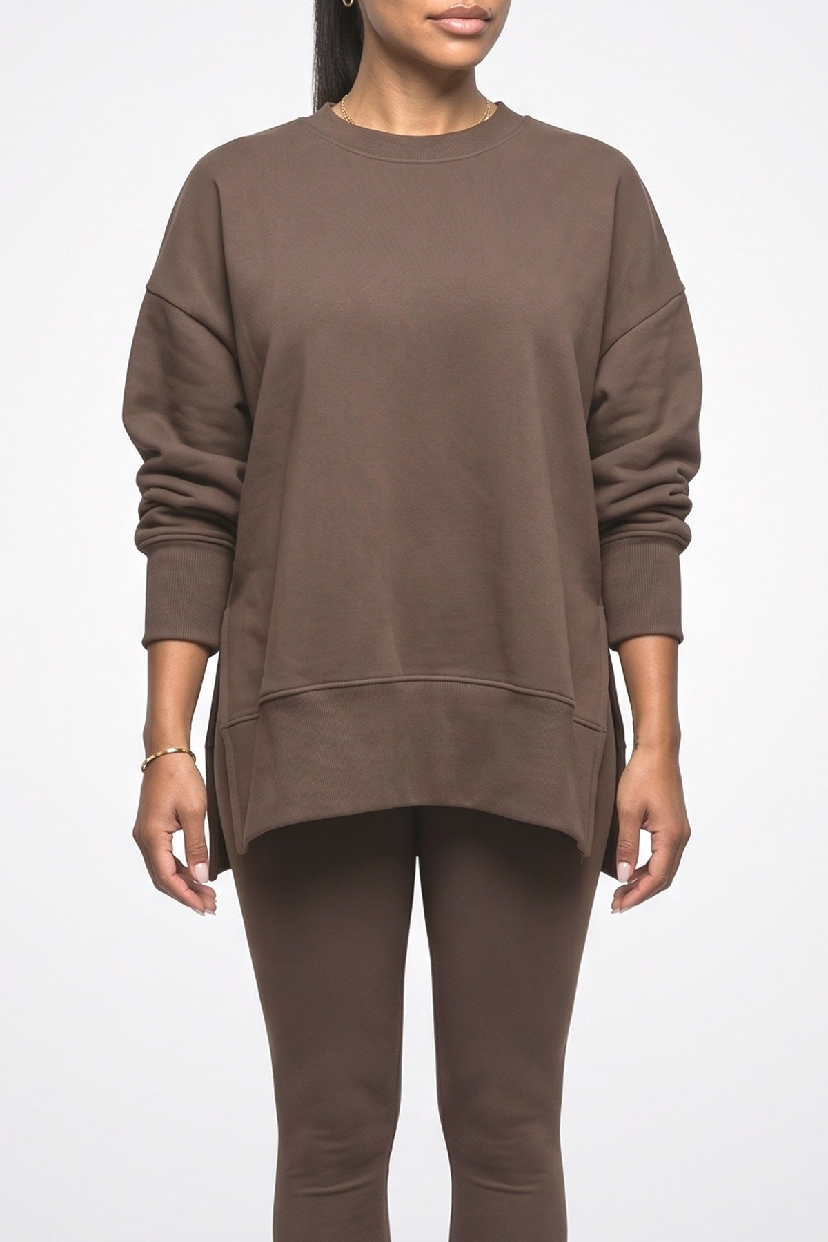 Slit Lounge Set, fabric detail