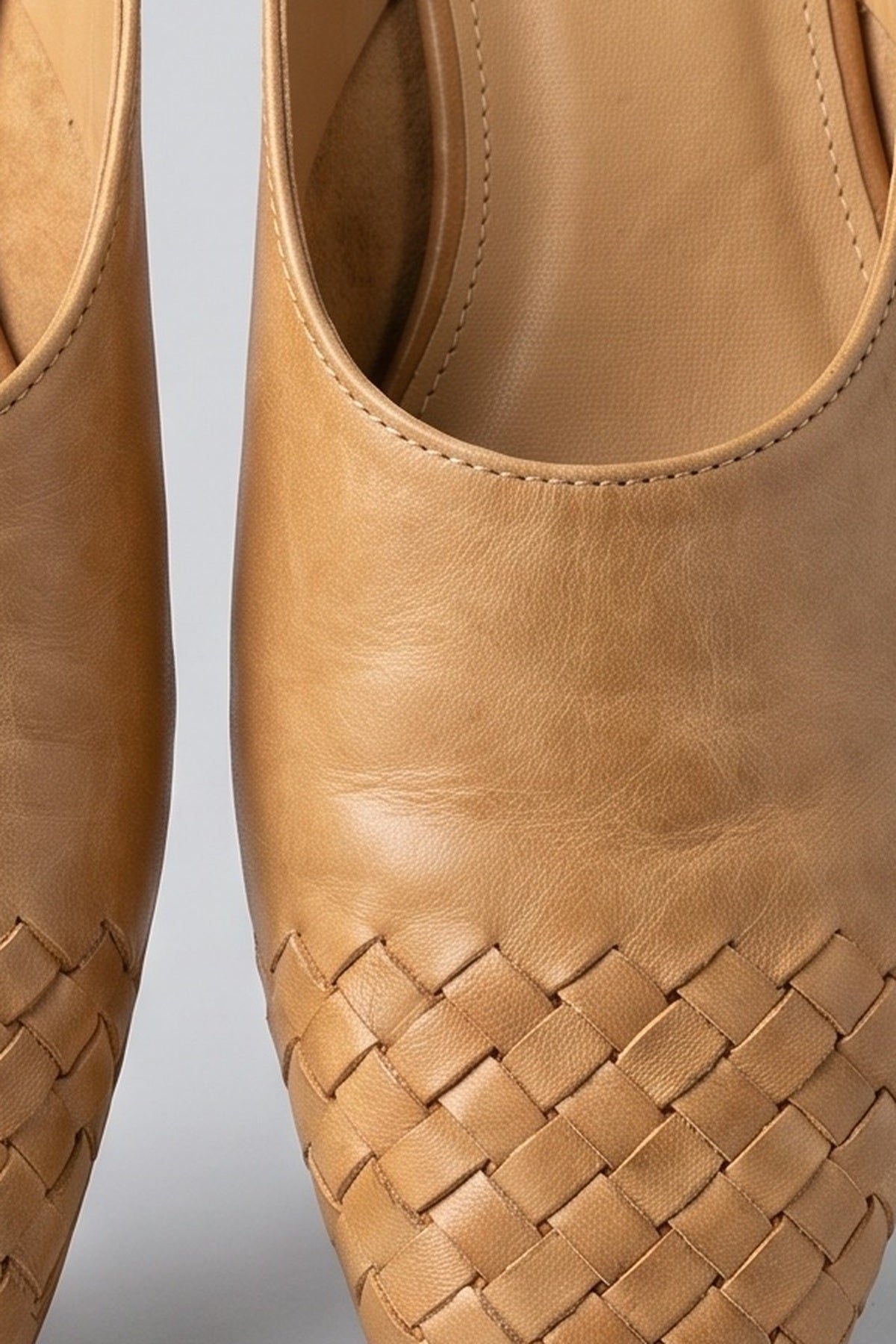 Mule Shoes, fabric detail