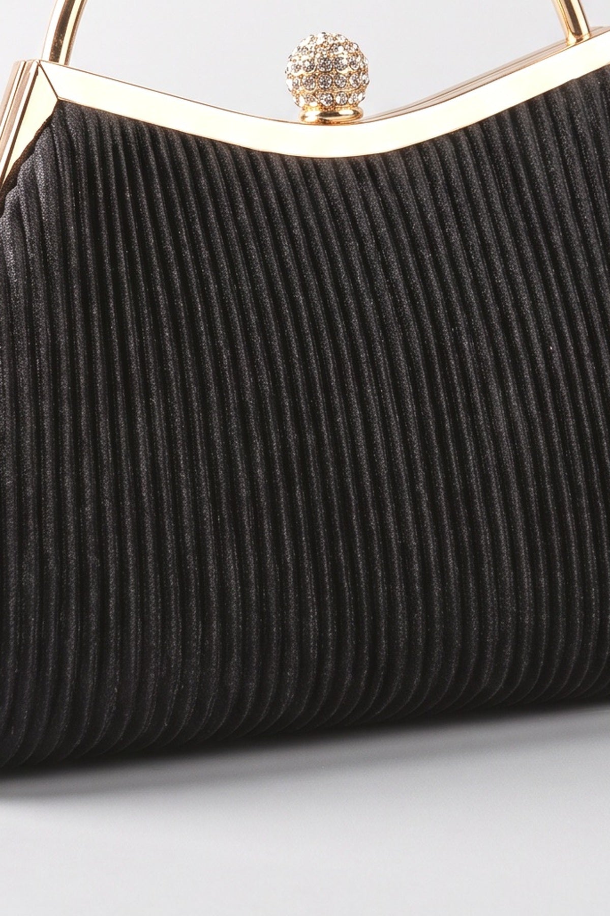 Shiny Handbag Chain Bag, fabric detail
