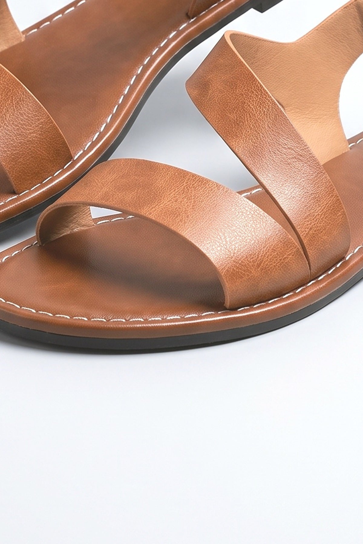 Asymmetric Ballet Flats, fabric detail
