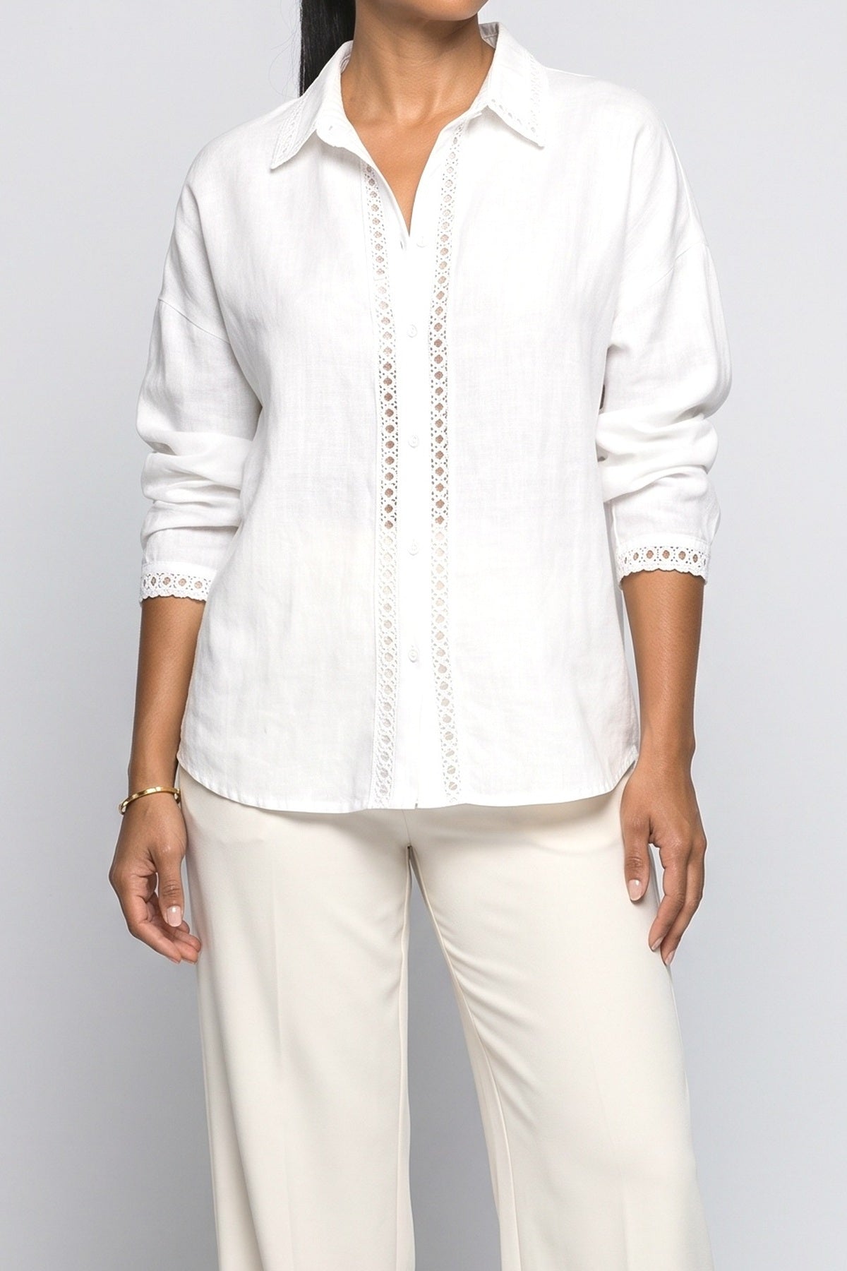 Blouse, fabric detail
