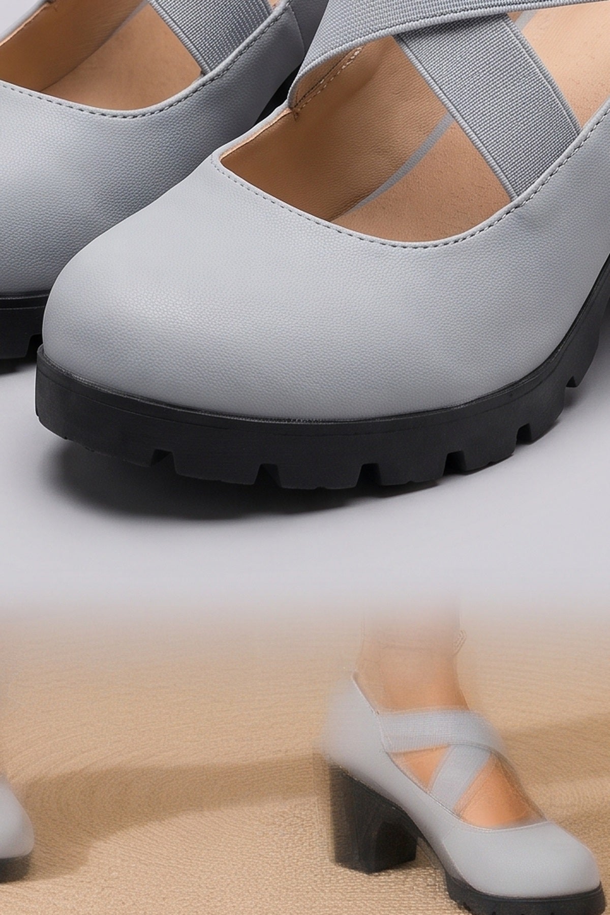 Mary Jane Shoes, fabric detail