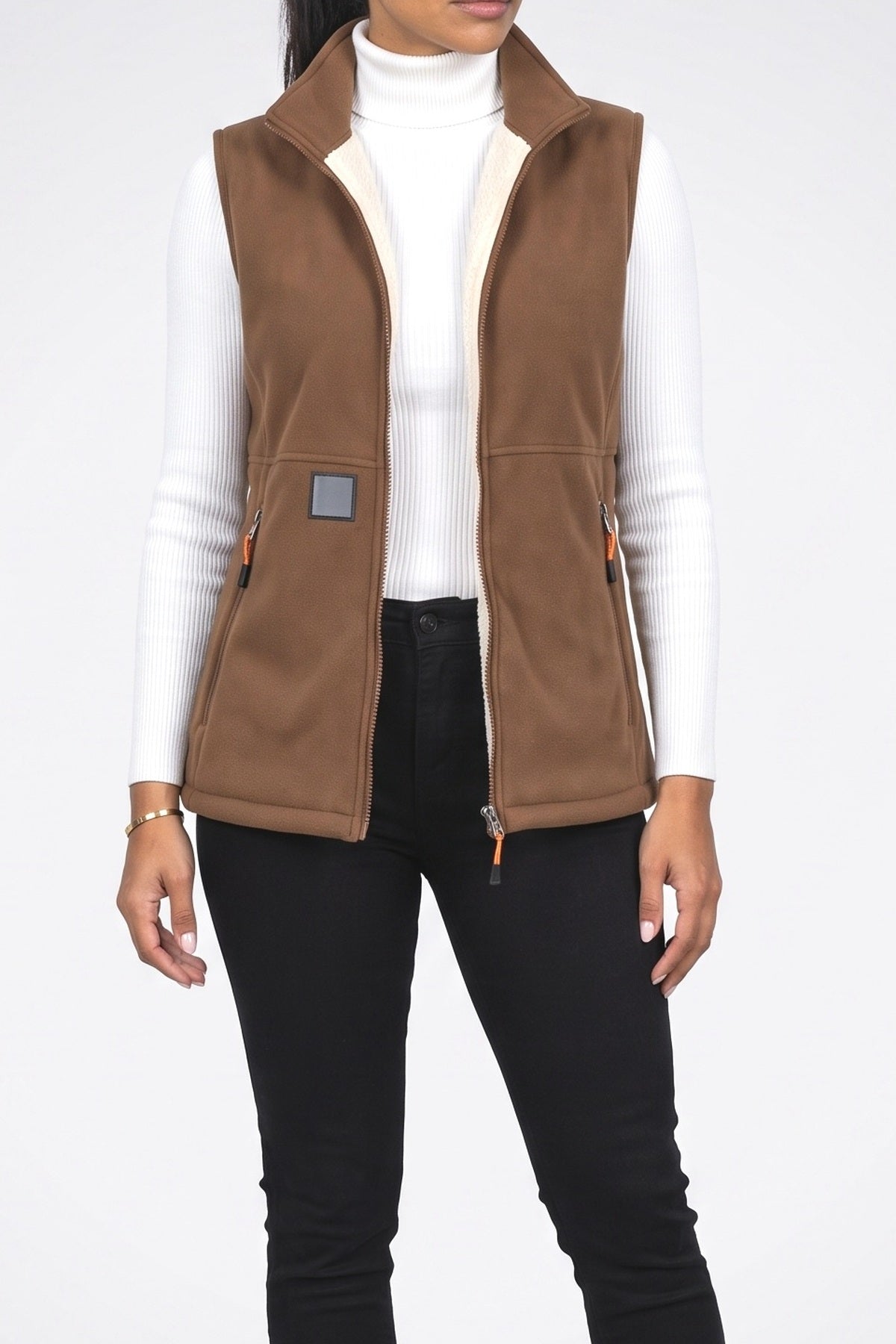 Sleeveless Vest, fabric detail