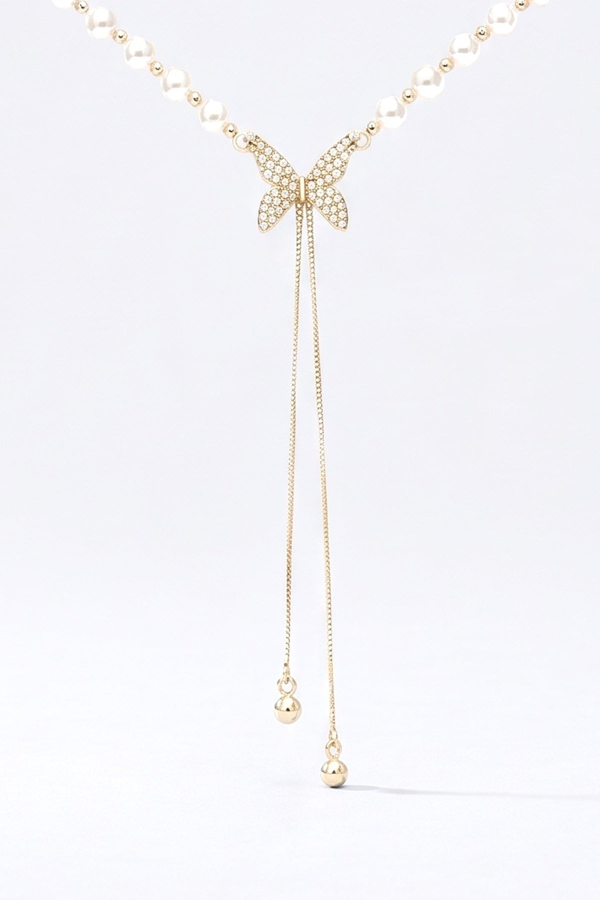 Necklace, fabric detail