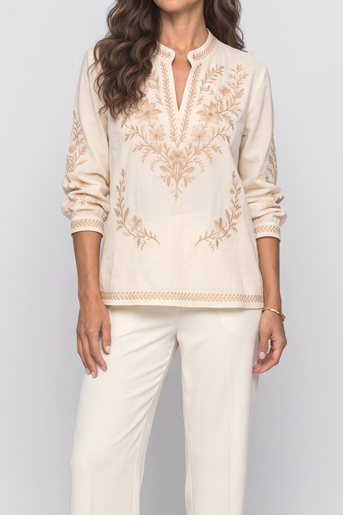 Blouse, fabric detail