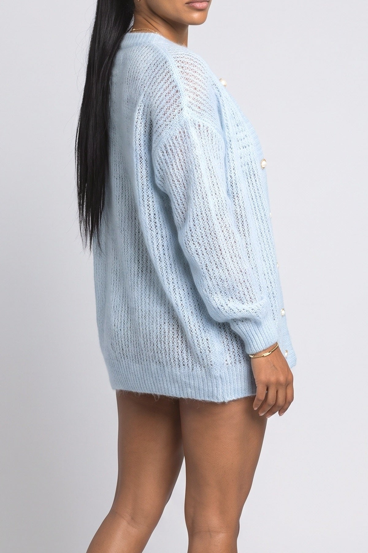 Knit Cardigan, fabric detail