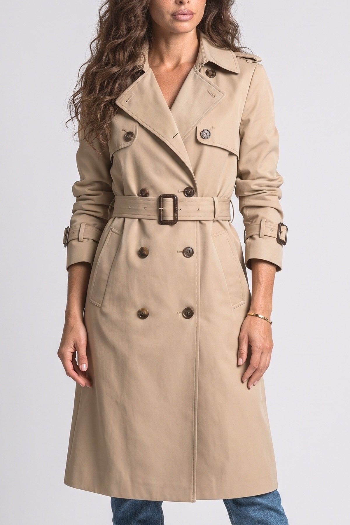 Trench Coat, fabric detail