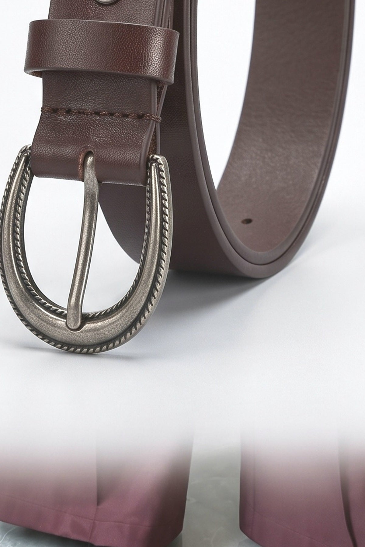 Leather Belt Women, fabric detail
