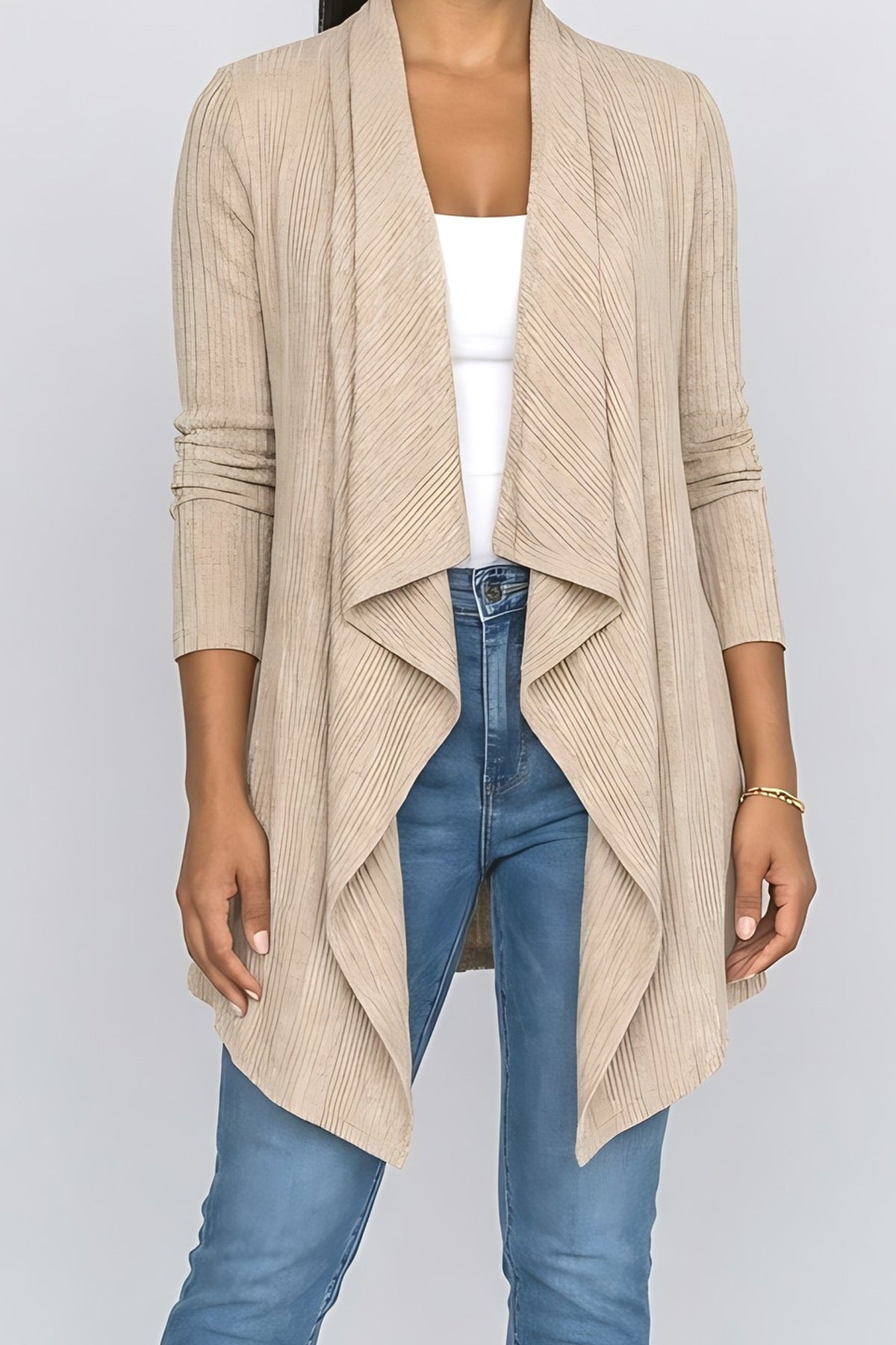 Knit Cardigan, fabric detail