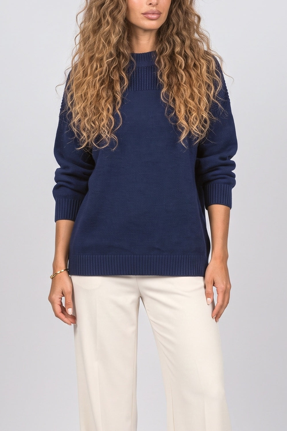 Knit Oversized Sweater, fabric detail