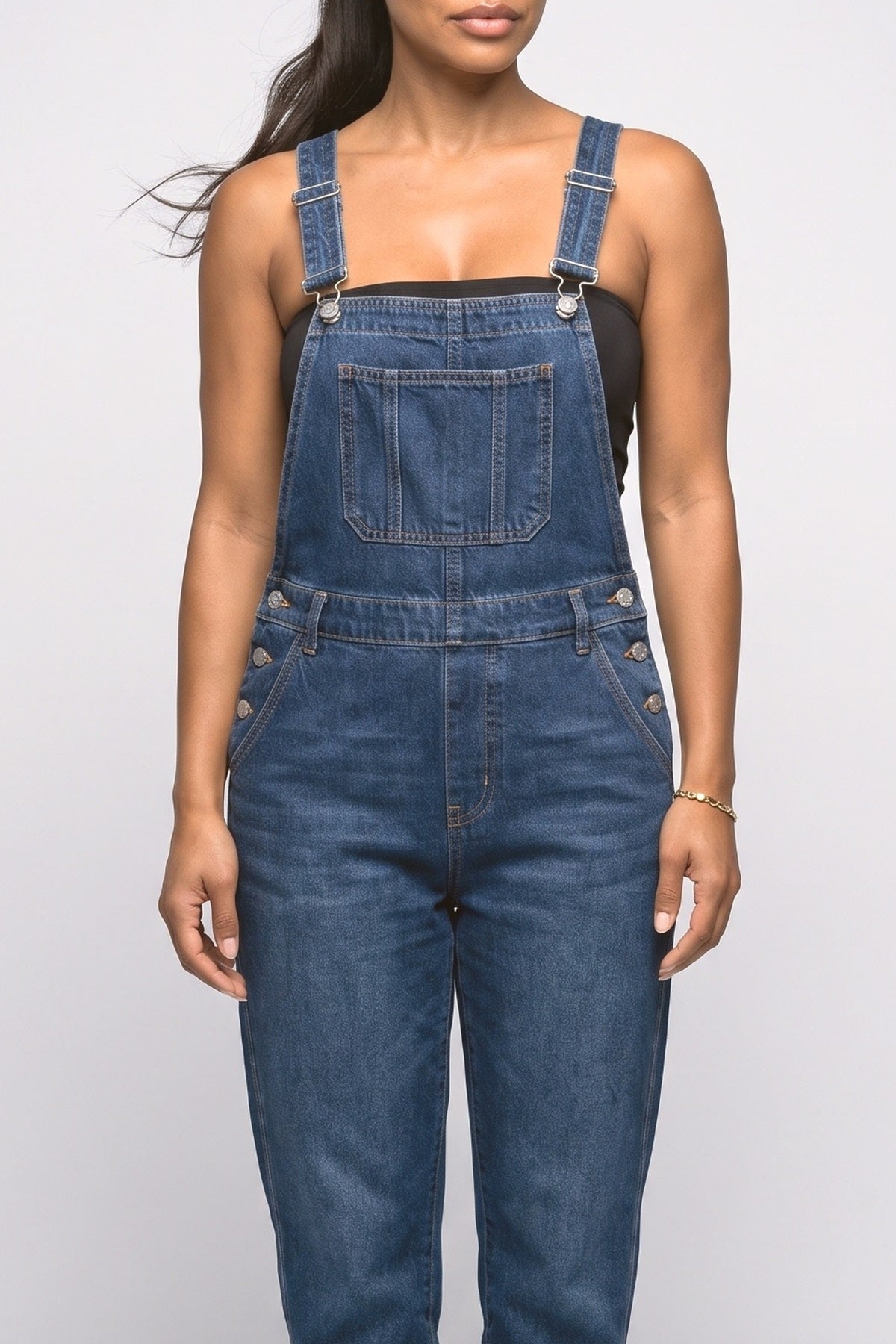 Denim Two Piece Outfit, fabric detail