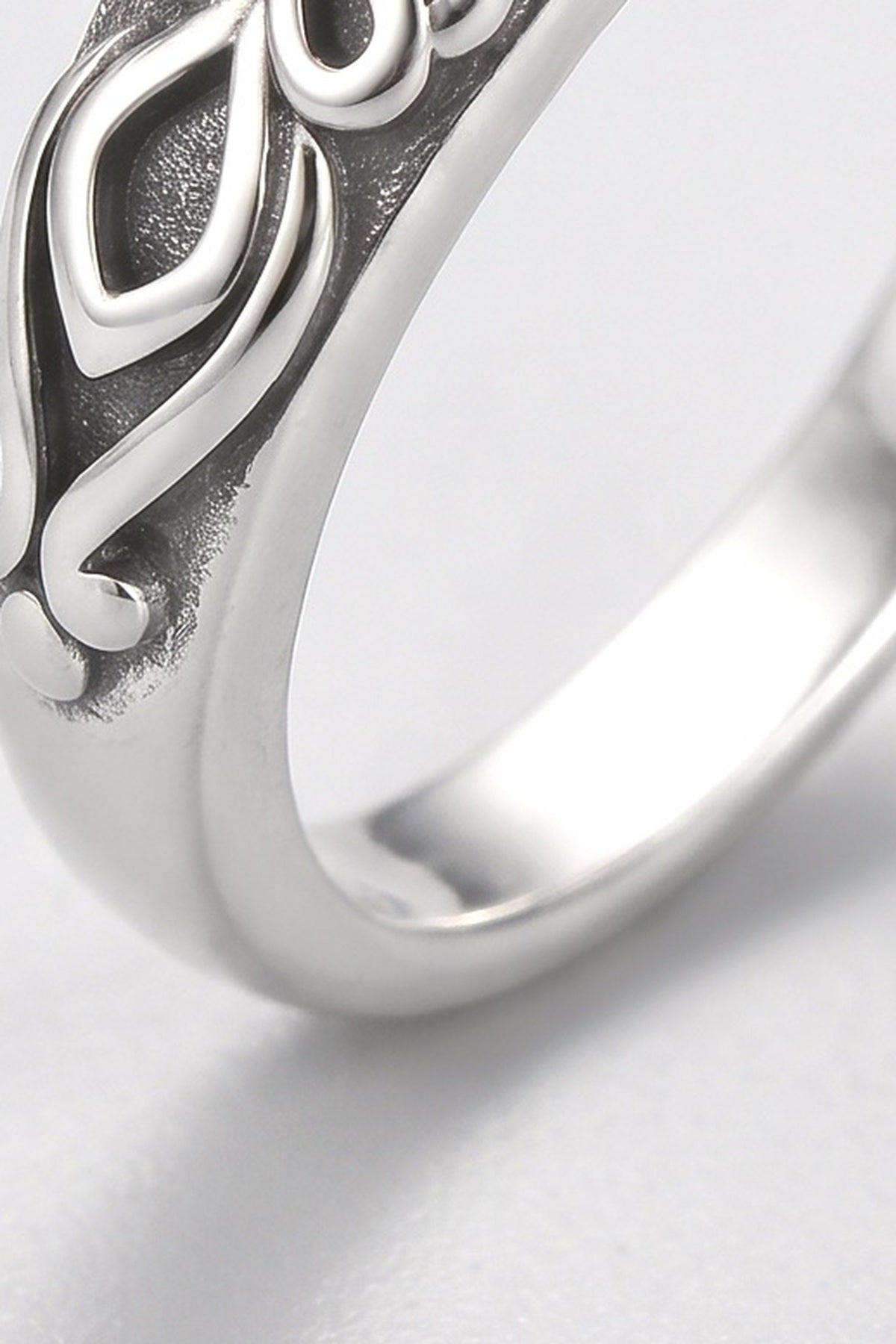 Stackable Rings, fabric detail