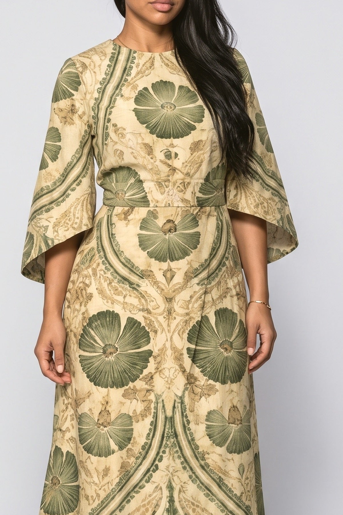 Midi Dress, fabric detail