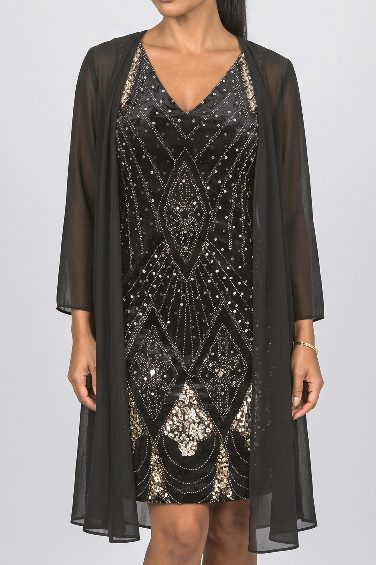 Sheer Two Piece Outfit, fabric detail