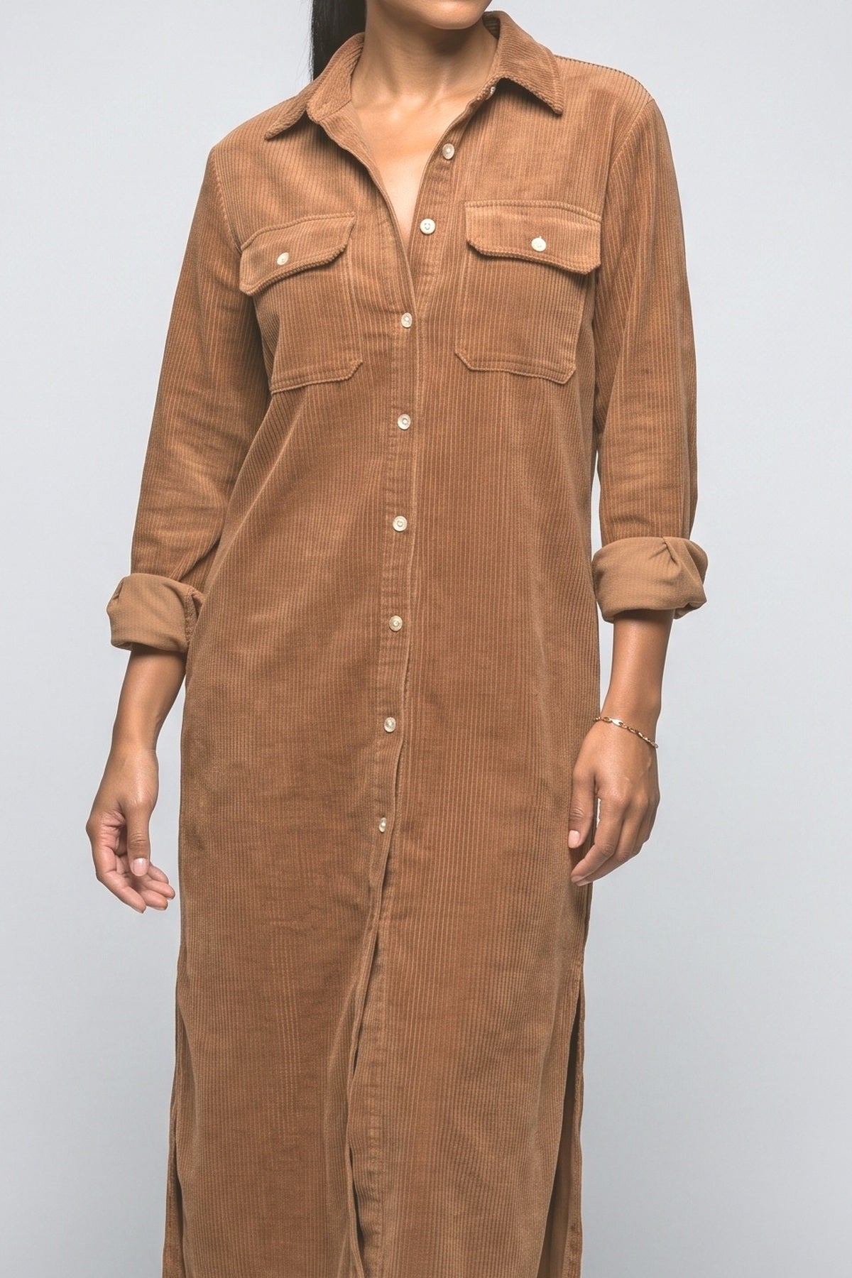 Ribbed Summer Dress, fabric detail