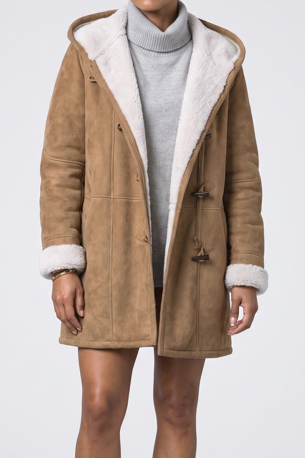 Winter Coat, fabric detail