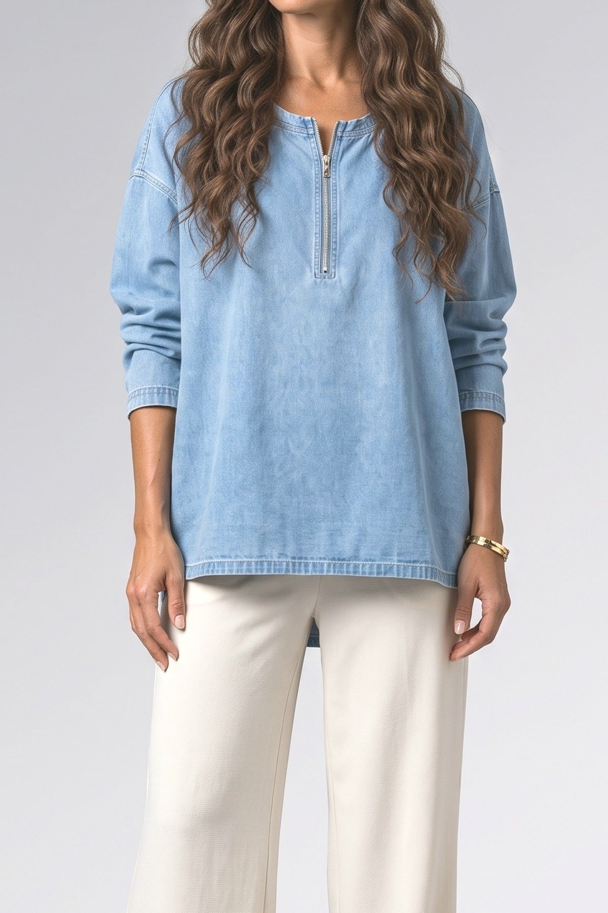 Blouse, fabric detail