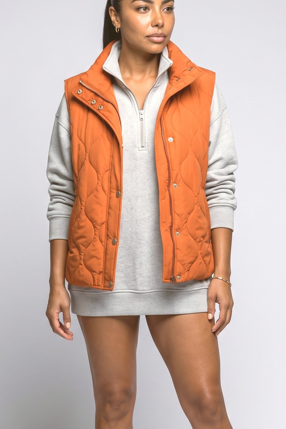 Vest, fabric detail
