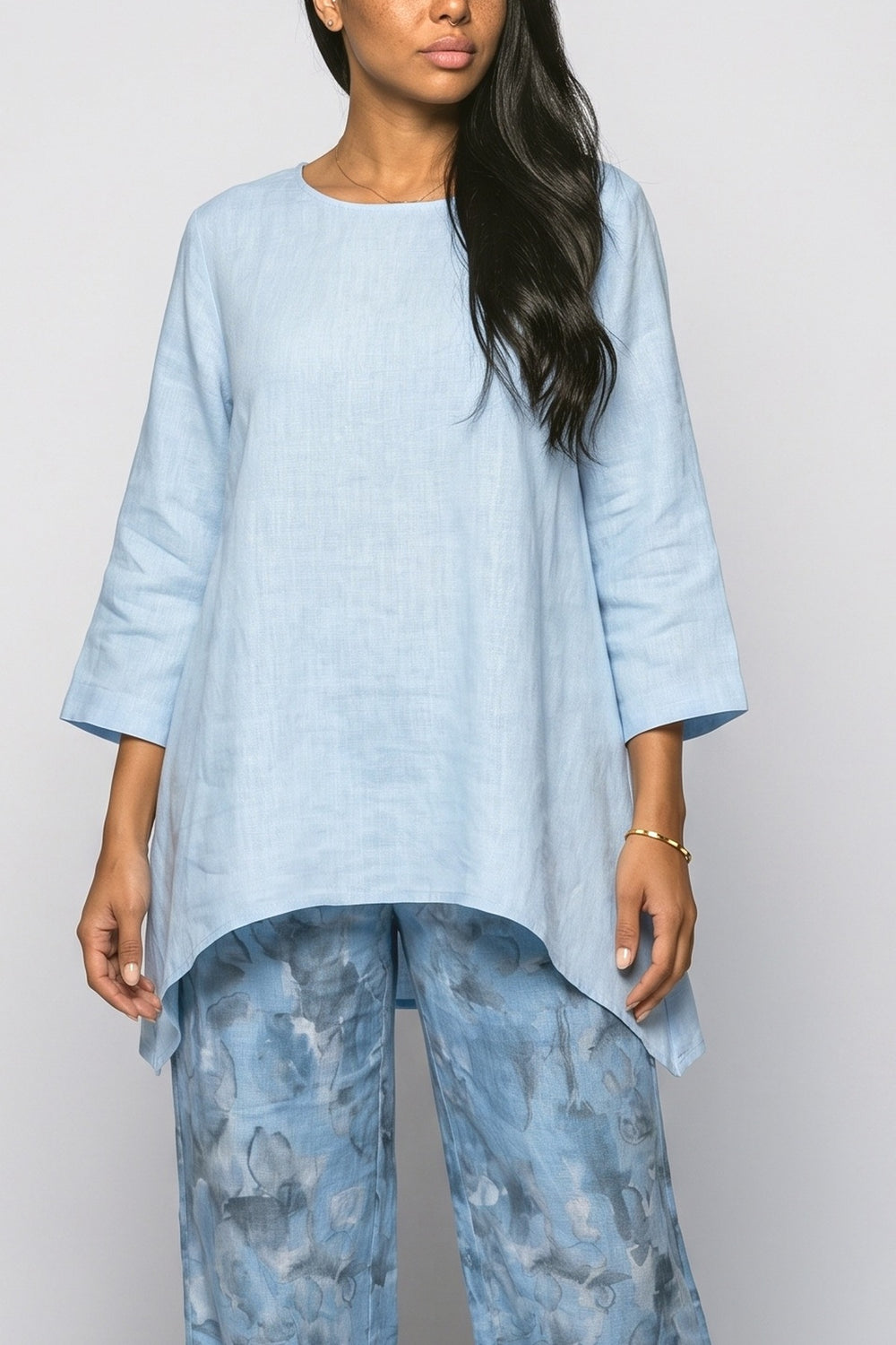 Linen Two Piece Outfit, fabric detail