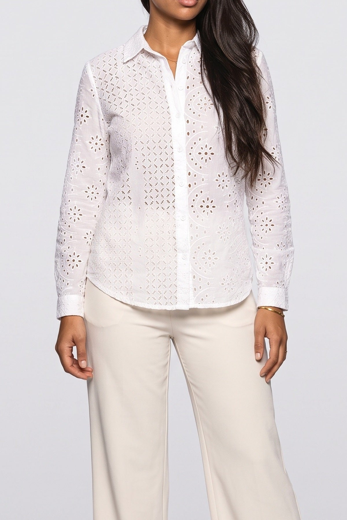 Blouse, fabric detail