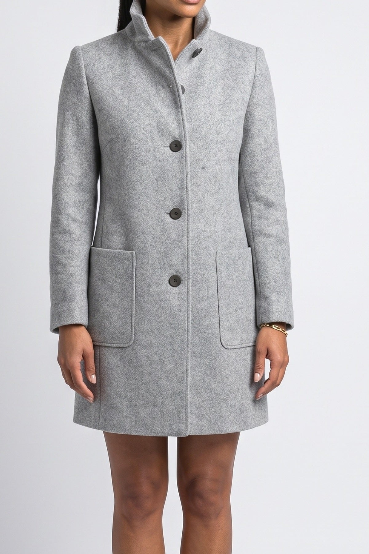 Wool Coat, fabric detail