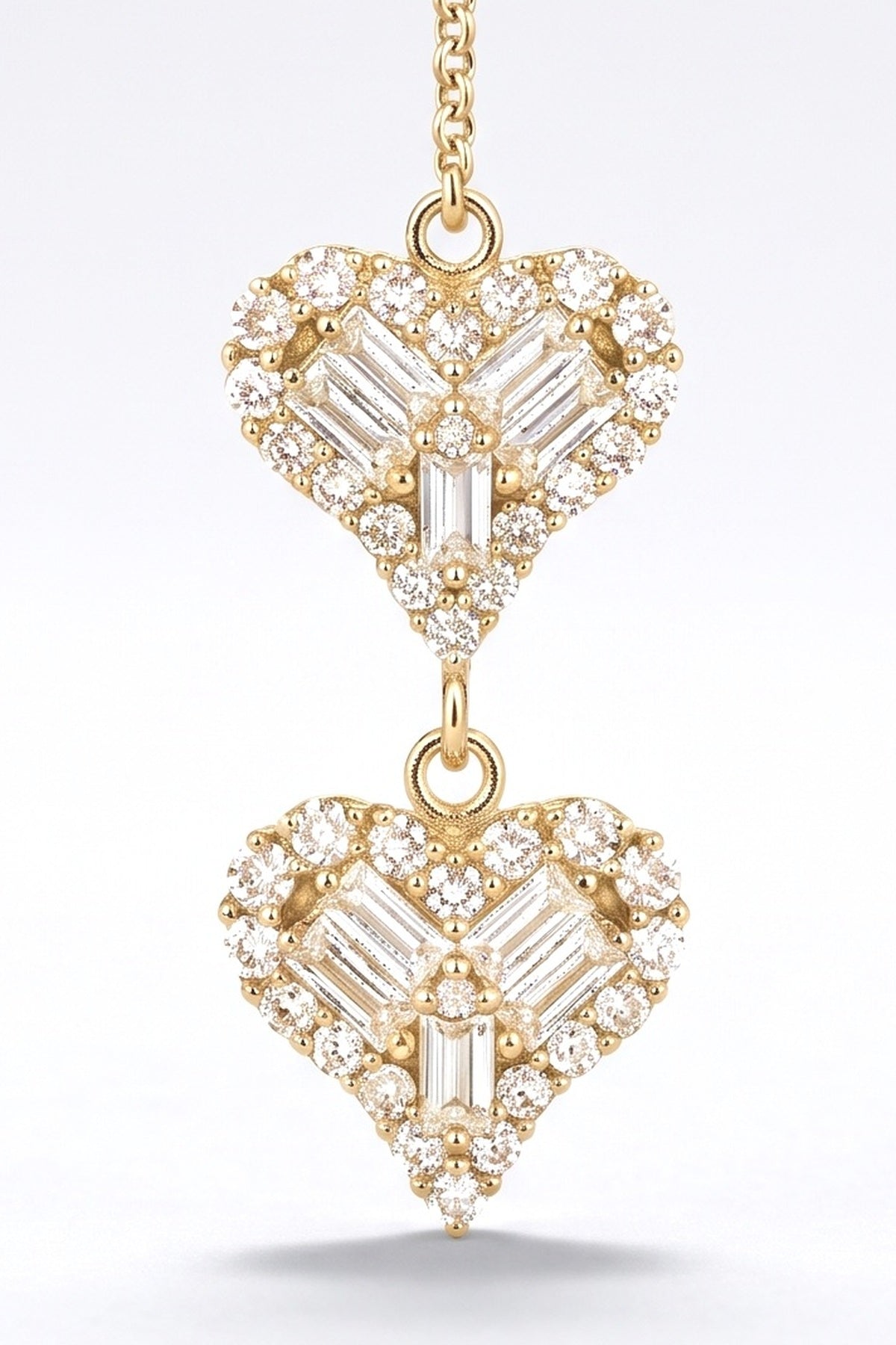Drop Earrings, fabric detail