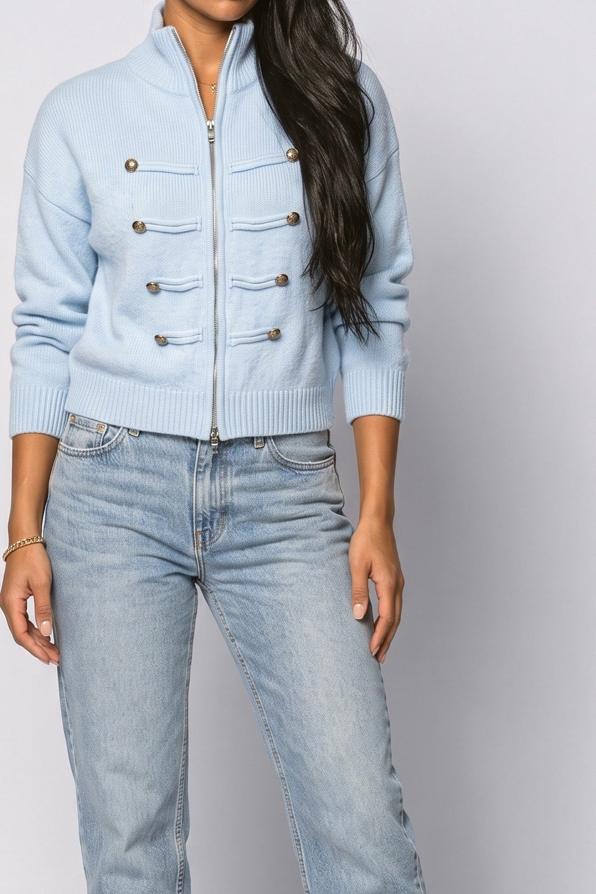 Knit Cardigan, fabric detail