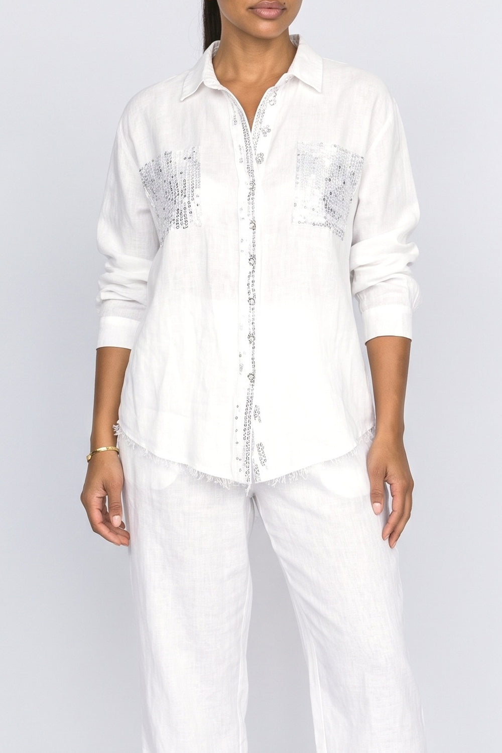Sequin Co Ord Set, fabric detail