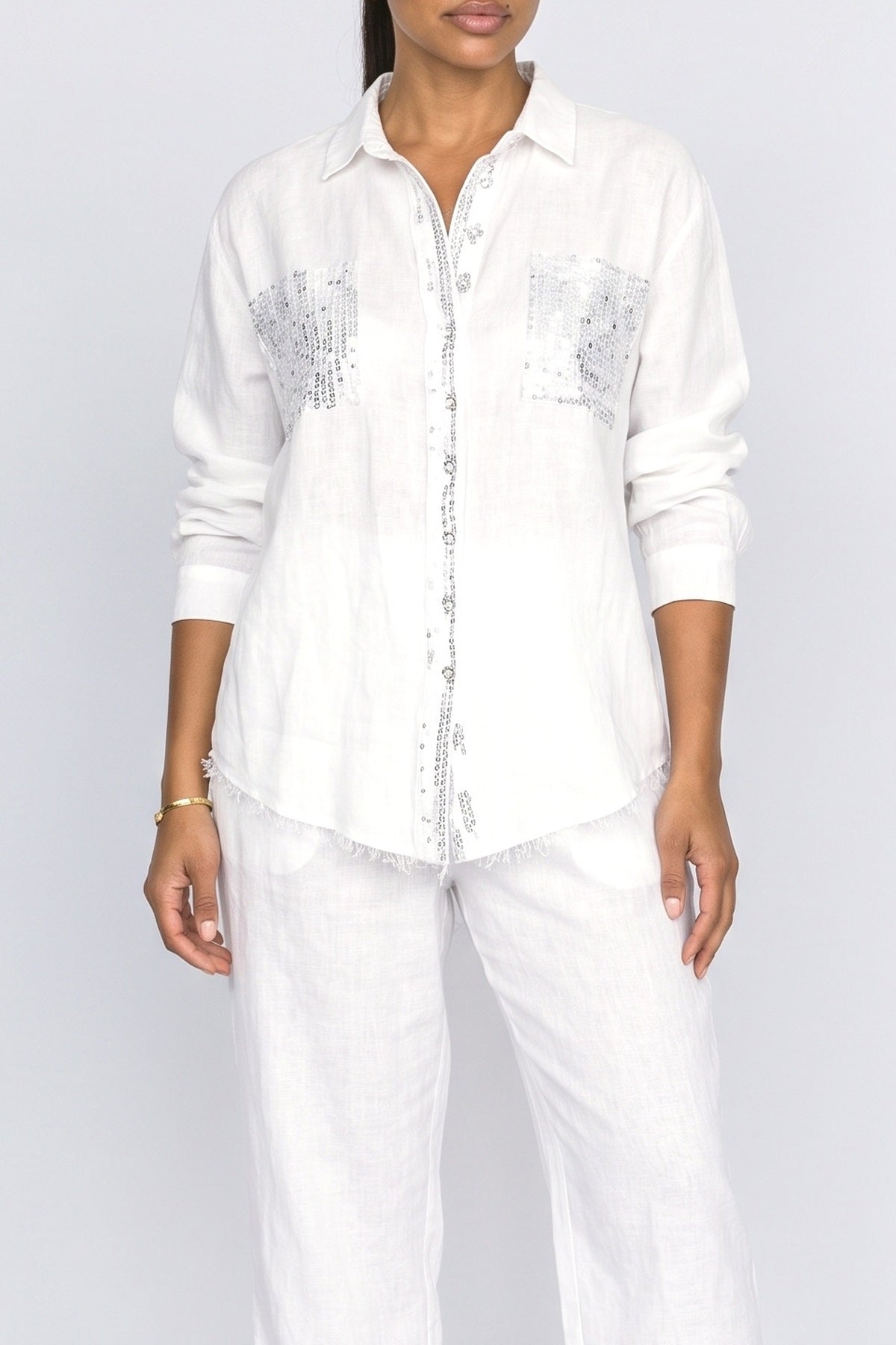 Sequin Co Ord Set, fabric detail