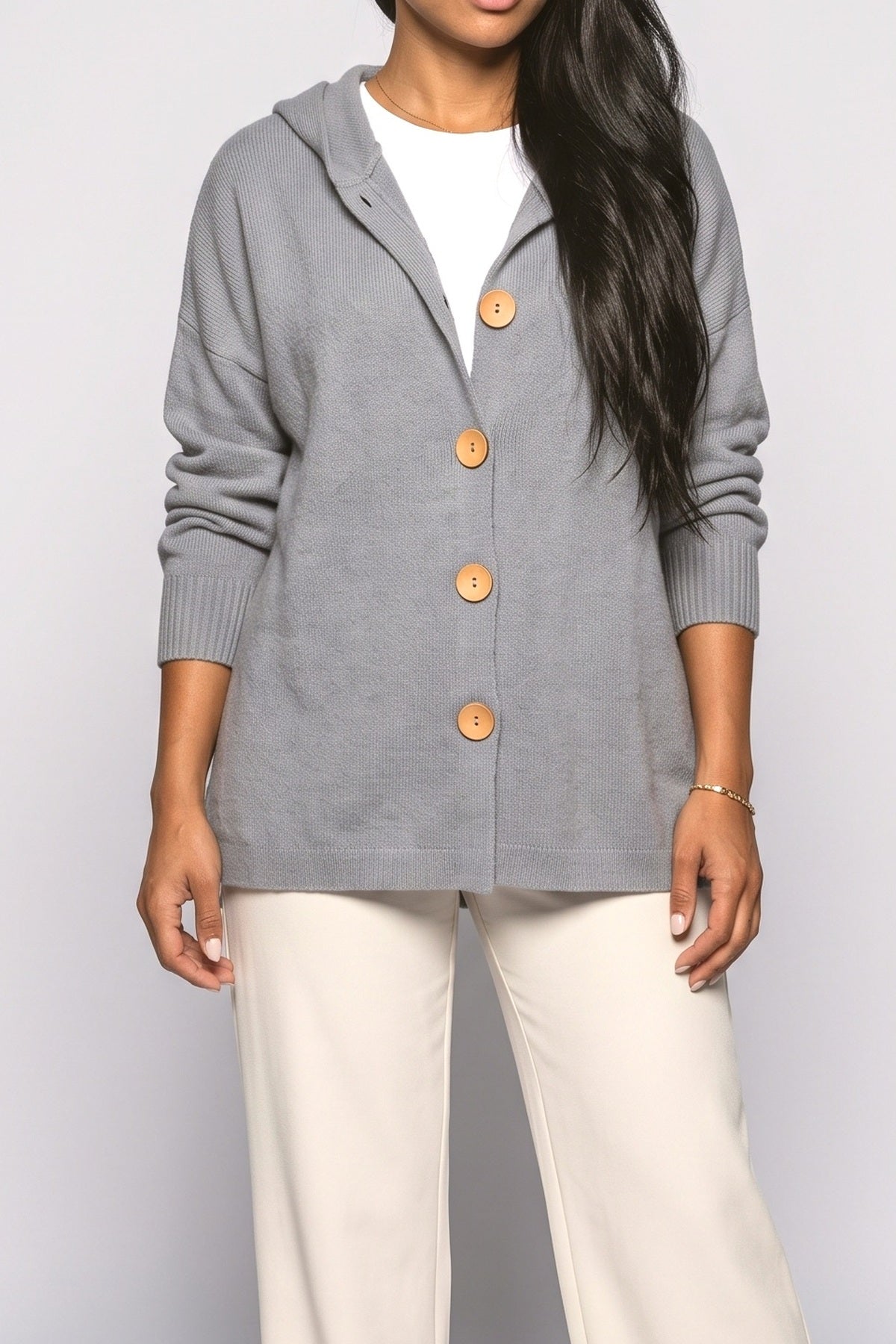 Knit Cardigan, fabric detail