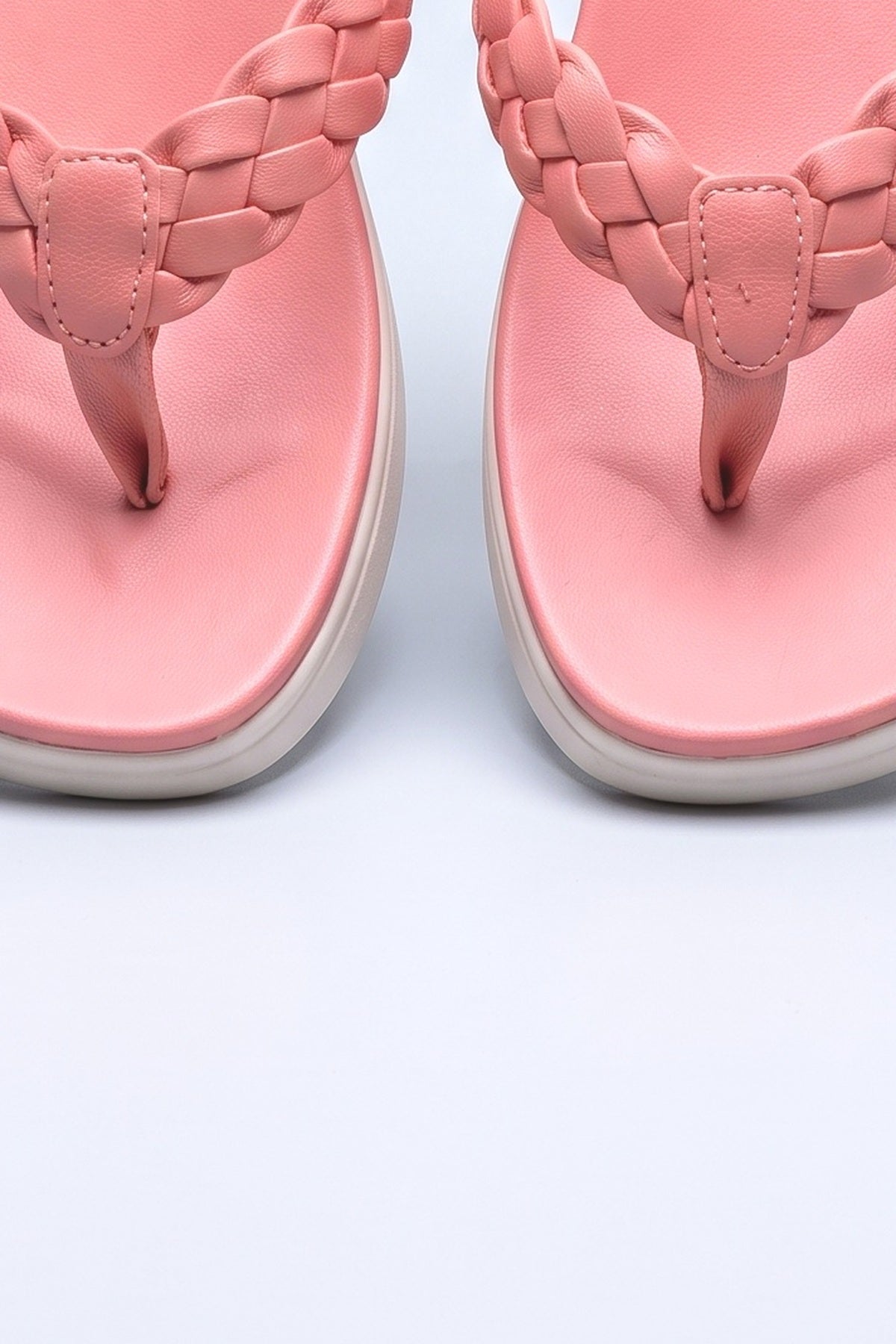 Platform Sandals, fabric detail