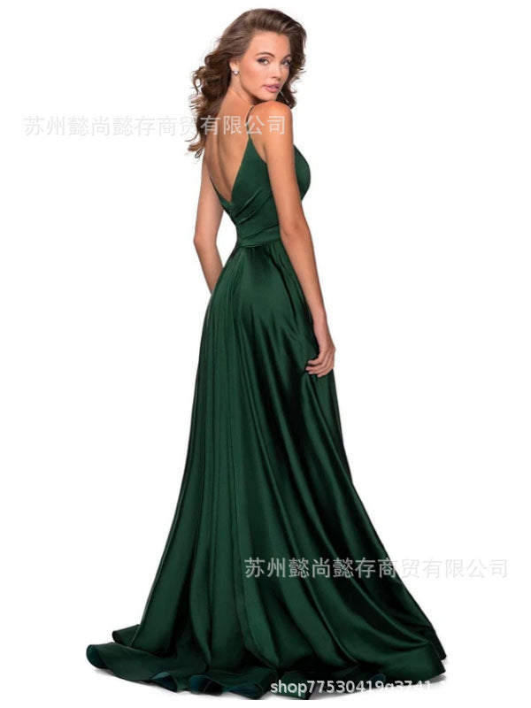 Satin Bridesmaid Dress