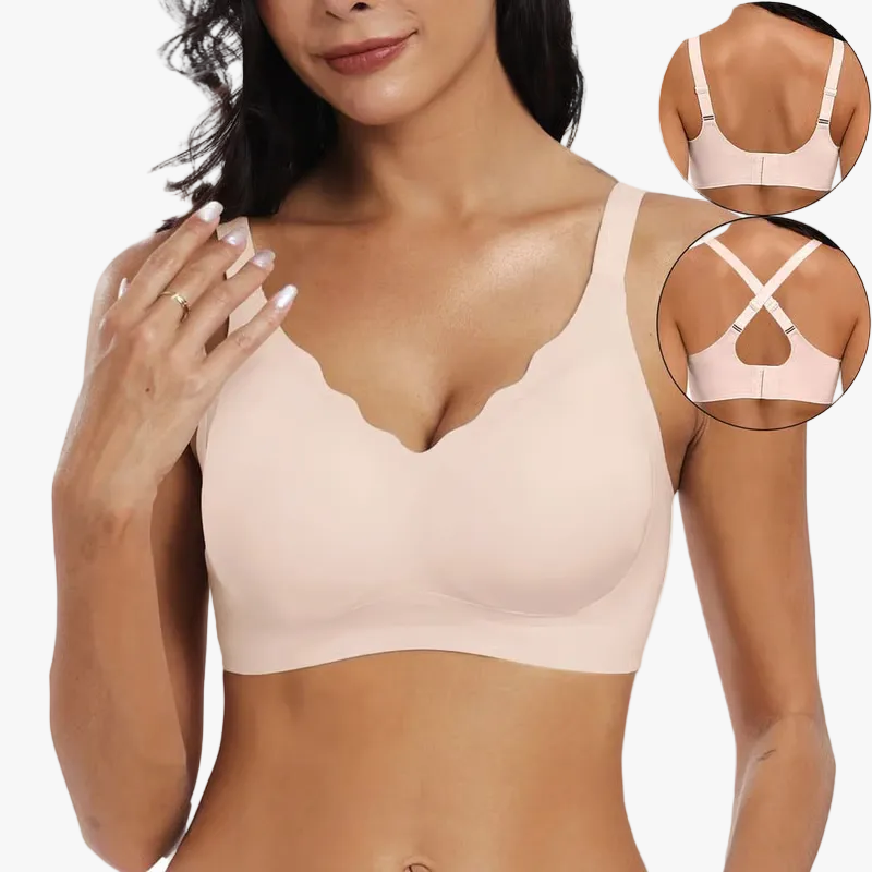 Beige Push Up Bra