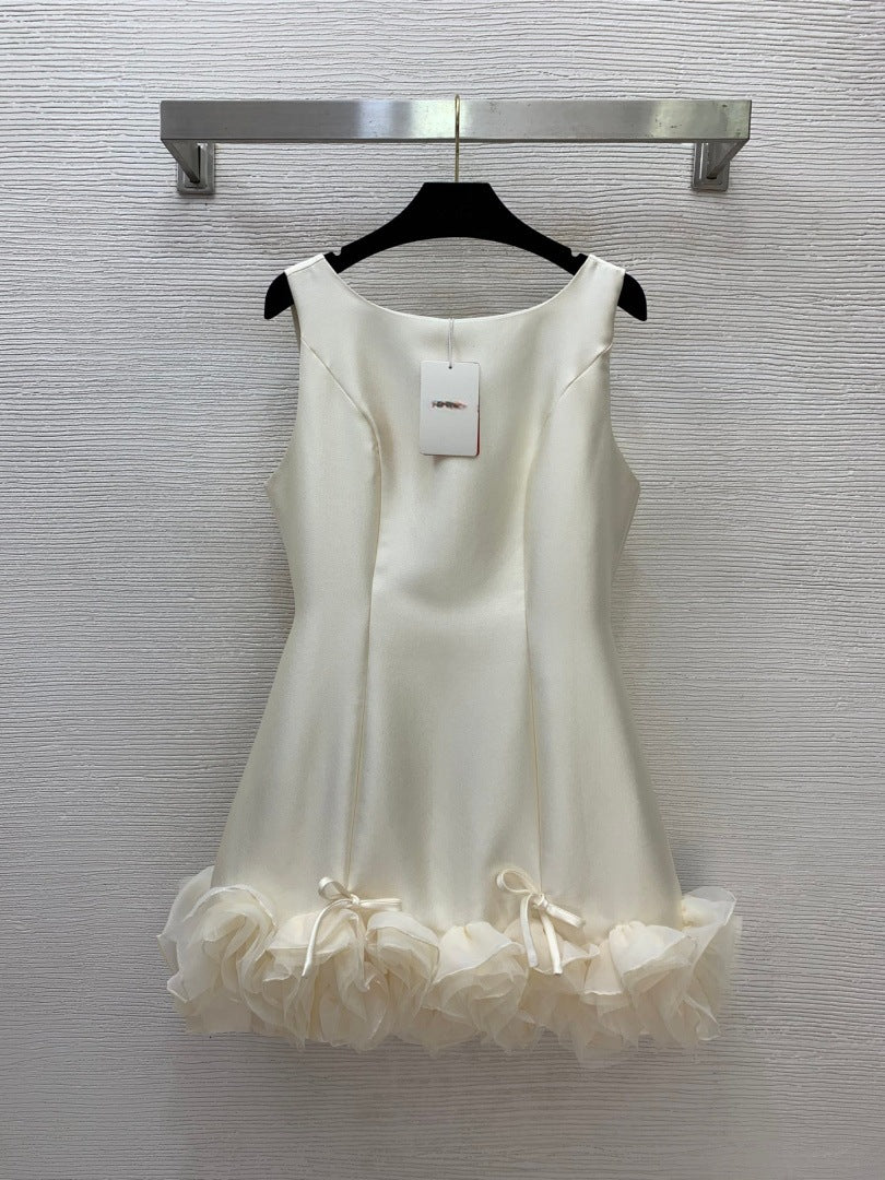 Tulle Sleeveless Short Homecoming Dress