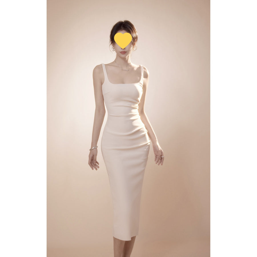 Off-Shoulder Ruched Long Prom Dress
