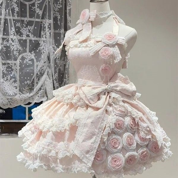 Pink Short Homecoming Dress
