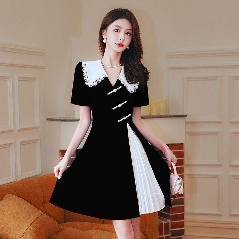 Neo-Chinese Short Homecoming Dress