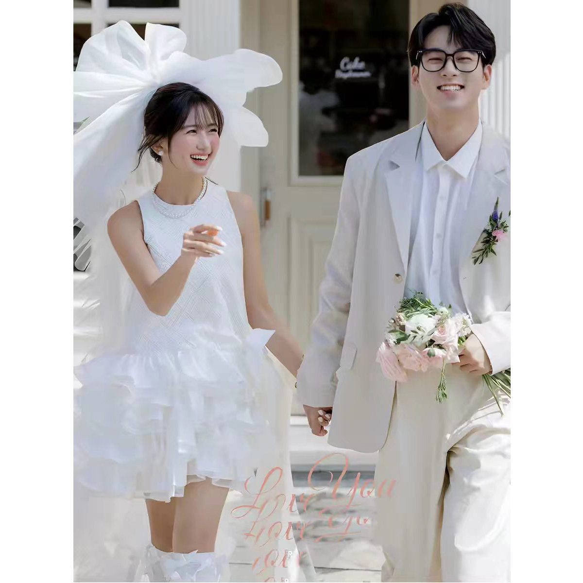 White Bridesmaid Dress