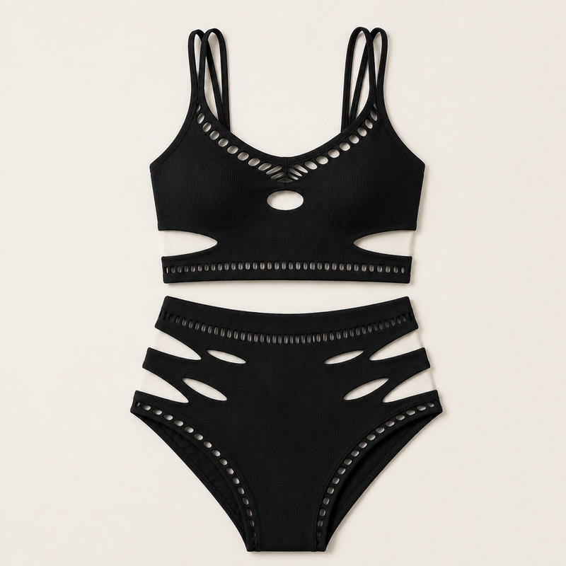 Cutout Lingerie Set