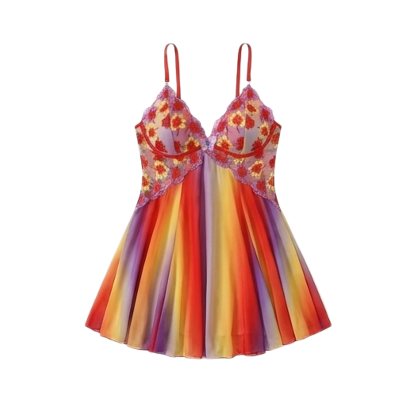 Sunset Floral Nightgown